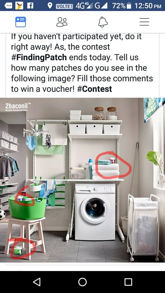 deepalidamani's tweet photo. @2baconil 3 baconil patches spotted!
#FindingPatch #Contest @2baconil
Join @BirjuDamani @sd12dec @sarikag77 @md12nov @PinkyDholakia @blessedkamal @JayshreeMalhot2 @saya_sonam @MradulaDamani @NavinchandraD @Chanchal333 https://t.co/dhtcLtXBgH