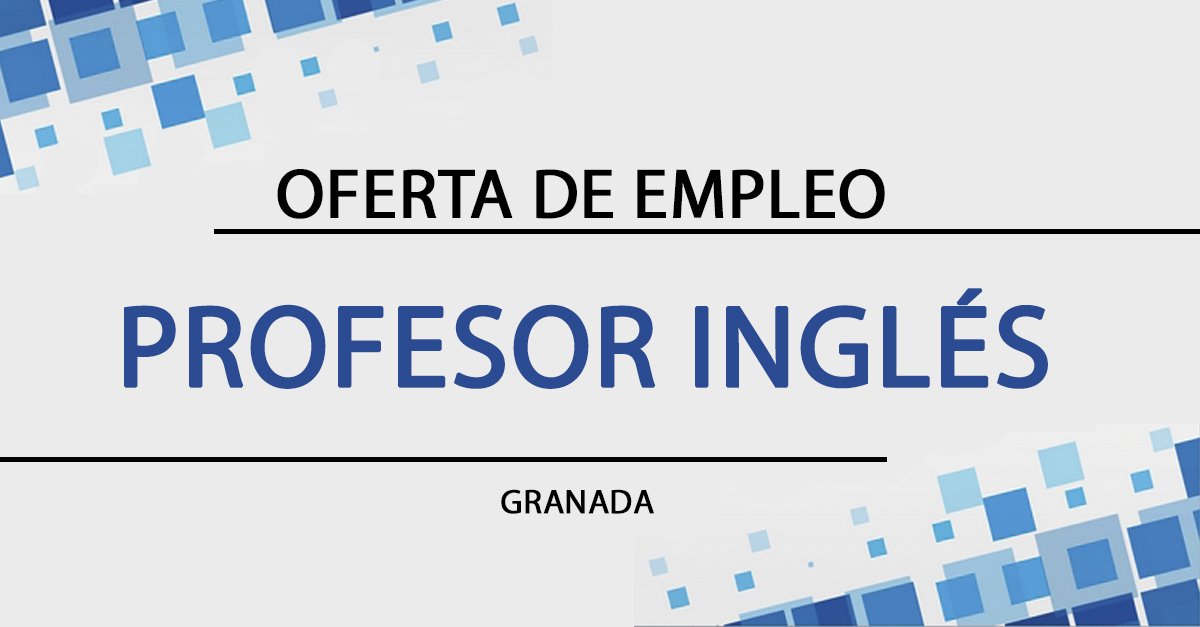 GesEmpleo's tweet image. #OfertadeEmpleo ➡ Se precisa #profesor de inglés 🇬🇧 en Cúllar Vega (#Granada).

➡ goo.gl/mN7sPt ⬅
#empleo #trabajo