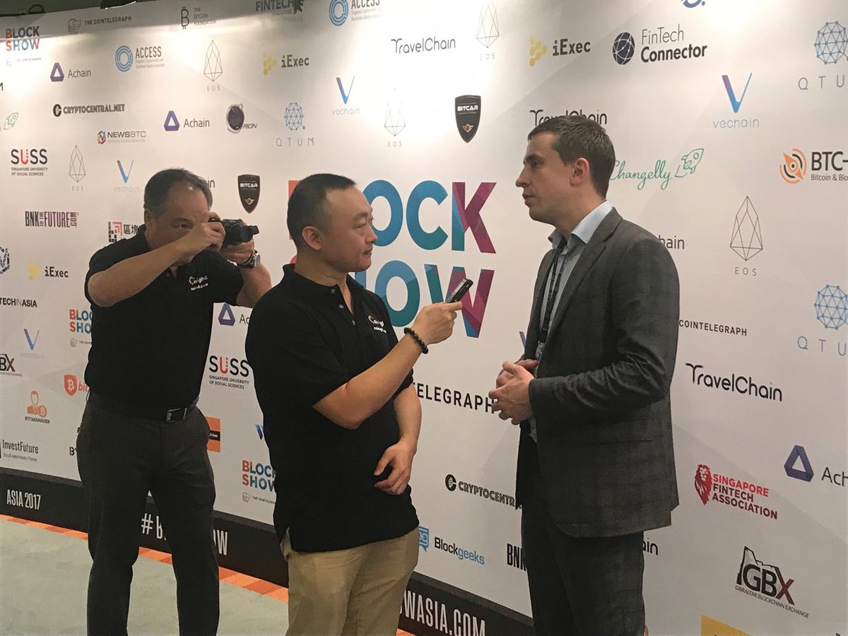 wavesprotocol's tweet photo. BlockShow Asia in Singapore. Alexander Ivanov is attending “Addressing the Biggest Issues of the ICO Sector” discussion panel. Videos from @Cointelegraph coming soon. #WavesPlatform #WavesEvents #RideOnWaves #blockchain #cryptocurrency #BlockShowAsia https://t.co/TJ8x53bDqF