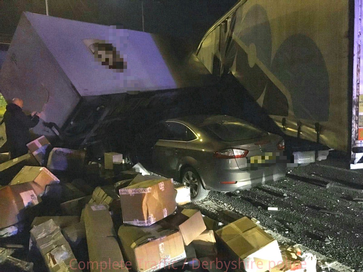 CtrafficUK's tweet image. Reason for this mornings closureof #A38 (both ways) at #A50 junction. @DerbyshireRPU report minor injrueis only