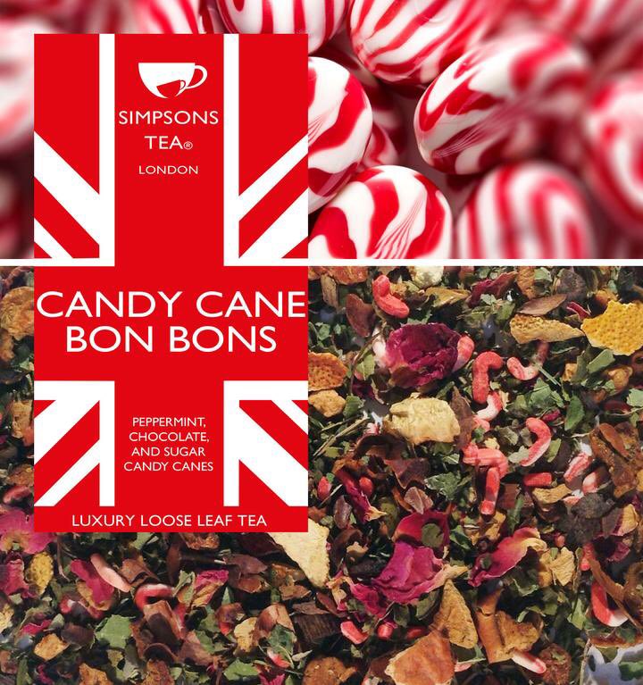 simpsonstea's tweet photo. Minty mornings! Wake up to our Candy Cane Bon Bons Tea #tea #Christmas2017 https://t.co/6k3IUCRMEm https://t.co/mZORVq4aEL