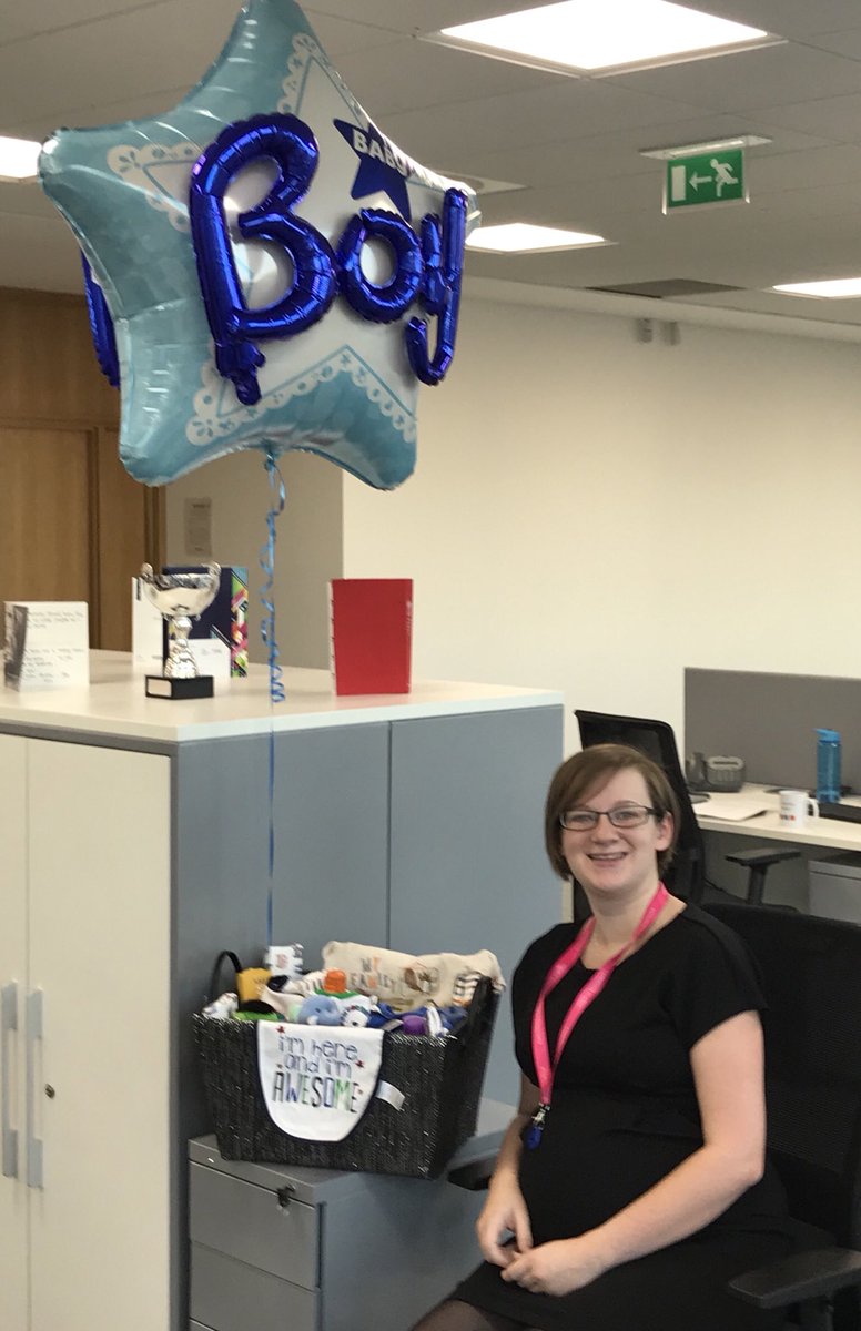 Amy_H_CM's tweet image. It’s the last day before our lovely @MariaCMgroup goes on maternity leave! Wishing you all the love and luck with the arrival of your little one! 👶🏼💙
