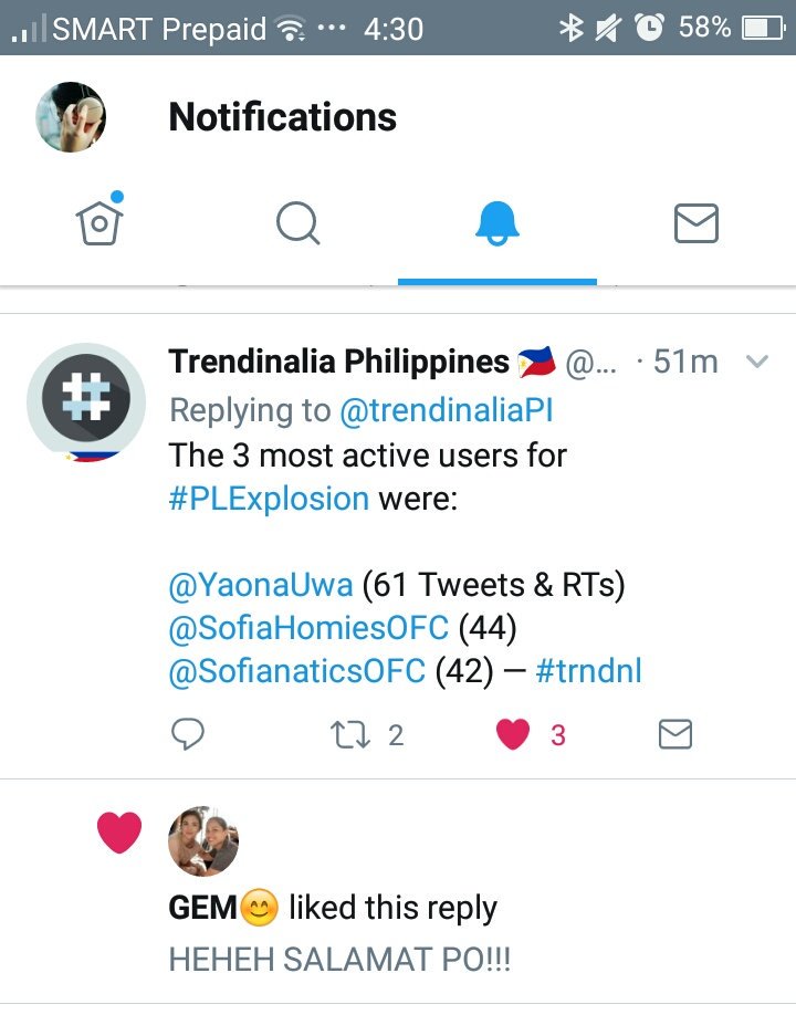 YaonaUwa's tweet photo. Hi! @iamsofiaandres ayan po hah kahit busy ako sa work my tym parin akong suprtahan ka😅😅👏👏mamaya pag out k manonood na ako ng #PLExplosion sana more kilig po Kay vidpot😍 wag LNG panira c Rafa😅😅😅 kc gs2 k kau LNG n pot2 @loyzagadiegs 👏👏👏 https://t.co/GGXcKDtxWk