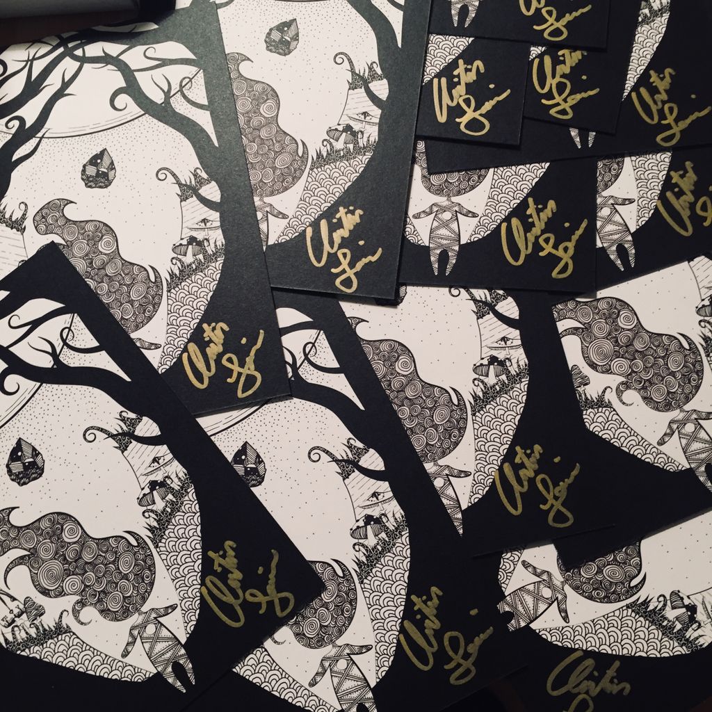 StarryHollowG's tweet photo. Have you remembered to fill in the backer surveys we sent out for #Midli on @kickstarter? We are just about ready to ship everything out including these signed prints! #gamedev #indiedev https://t.co/AFkIJnYqP0