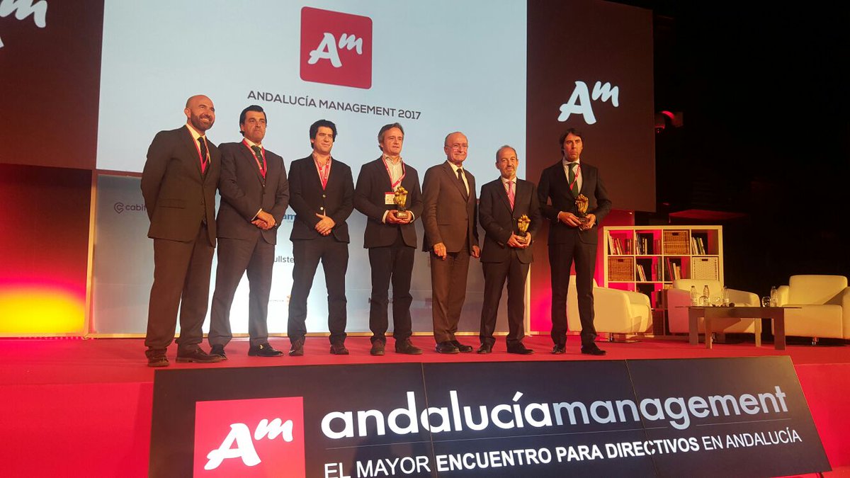 InfoHidralia's tweet photo. .@AMcongreso nos ha concedido el premio "Andalucía Management" #AM2017 en #RSE por nuestro compromiso social con Andalucía. ¡Gracias!
https://t.co/xdL1j5gzl9 @iAgua https://t.co/ViJKPMUaH5