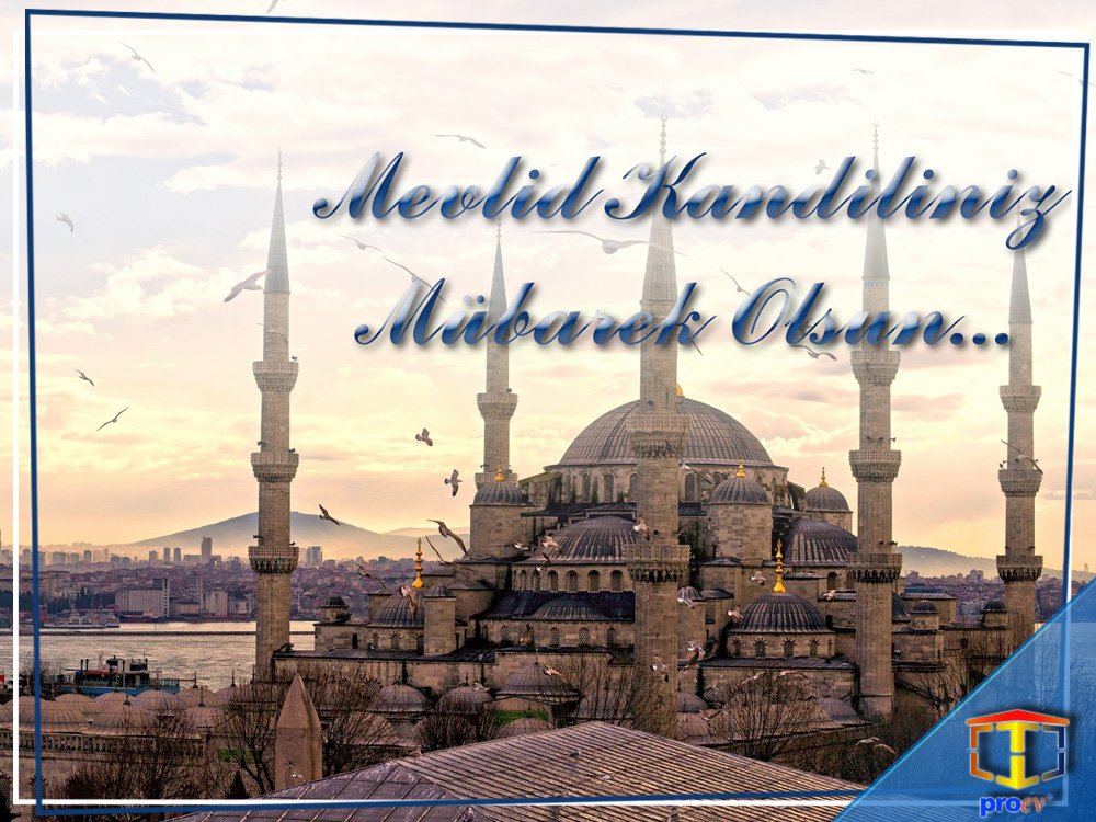 Tüm İslam aleminin Berat Kandili mübarek olsun, hayırlı kandiller. #inşaat #konut #proevyapi