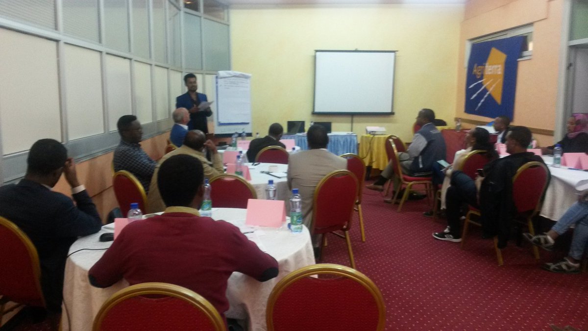 Cooperative symposium in Ethiopia in session. Supported by Agriterra