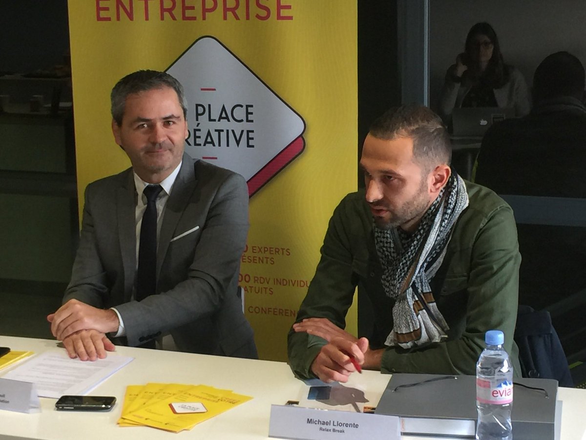 CCIHerault's tweet photo. Michael LLORENTE @RelaxBreak un truck dédié au bien être une aventure qui a pu se structurer après la formation 5 jours pour entreprendre @CCIEntreprendre #LPC2017 #LaPlaceCreative le 08 décembre au Corum #Montpellier https://t.co/2pzYmHcbaj