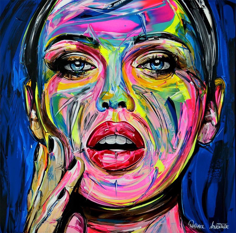 New painting « ELEGANCE » (120 x 120 cm, palette knife). Soon at the <a href="/SamhartGallery/">SamhArt Gallery</a> 🇨🇭 ! #raphaellaventure #samhartgallery #swiss #gstaad #woman #art #paint #painting #ibiza #popart #modernart #artist #frenchartist #colors