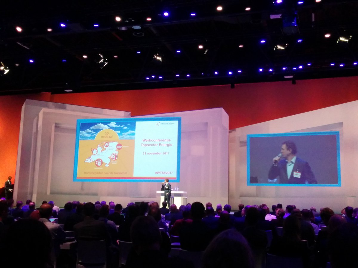 Werkconferentie van de Topsector Energie gaat van start #WTSE2017 Ontmoet ons <a href="/TalentTransitie/">TalentvoorTransitie</a> op de informatiemarkt
