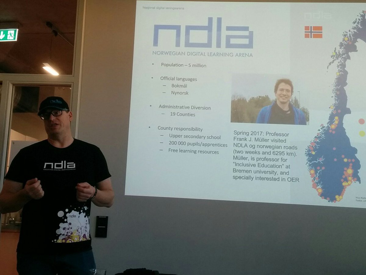 "Standards, standards, standards" is the only way to success for OER. #OERde17 #NDLA #H5P could be the standard