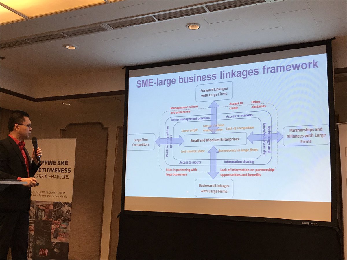 ShigeSME's tweet photo. SME-large business linkage is key to enhance SME competitiveness in the Philippines. https://t.co/OyKsujX96M