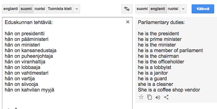Google musta suku puoli