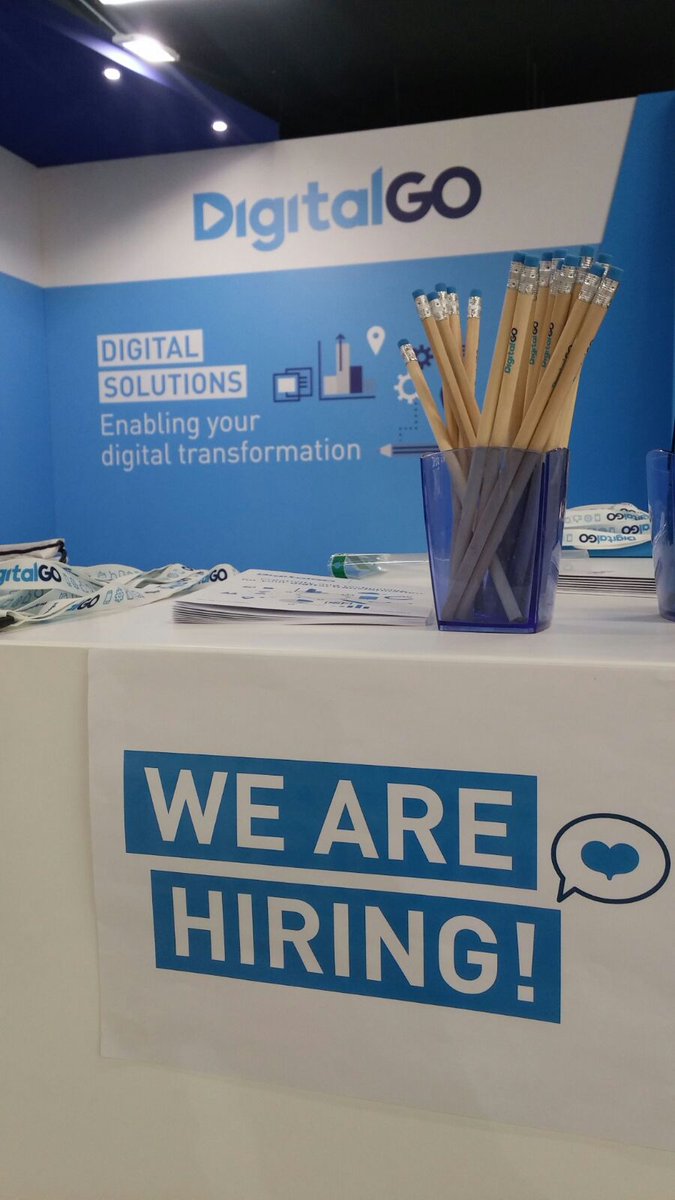 dgo_official's tweet photo. DigitalGO is in line with the occupation trend! Pass by to our booth at #IABForum , we are hiring! #Jobs #recruitment https://t.co/L998ZvUPF1