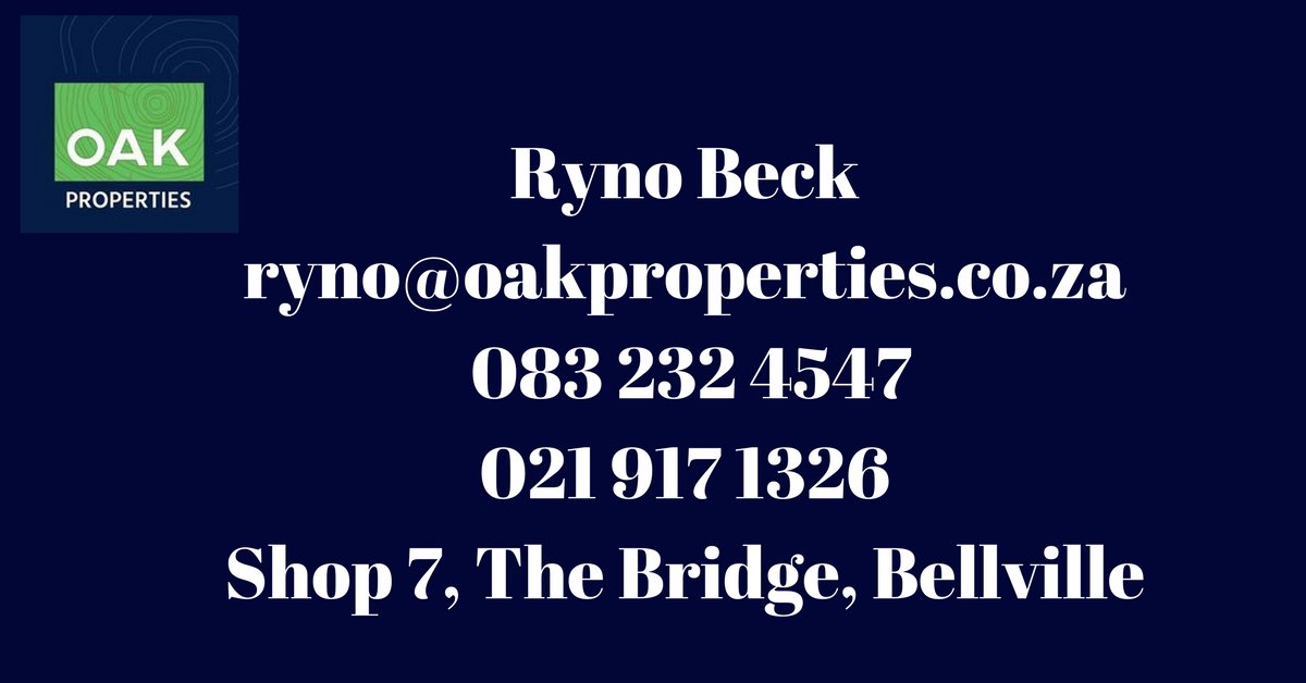 OakPropertiesWC's tweet photo. Follow us on FB for new property listings in Northern Suburbs &amp; 
WestCoast https://t.co/kO4XW8IQzg https://t.co/ACL2e4jYay