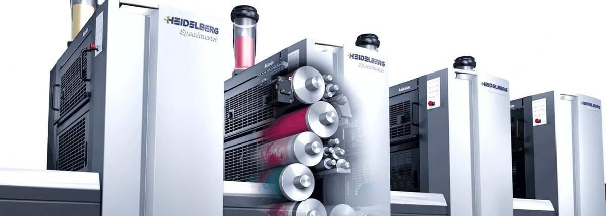 HeidelbergIndia's tweet photo. The revolutionary inking unit for short runs. #Speedmaster SX 52 #Anicolor @ https://t.co/rsYtvuH2ME 
#Heidelberg #India #Printing #Machines https://t.co/aUBgWsTPHA