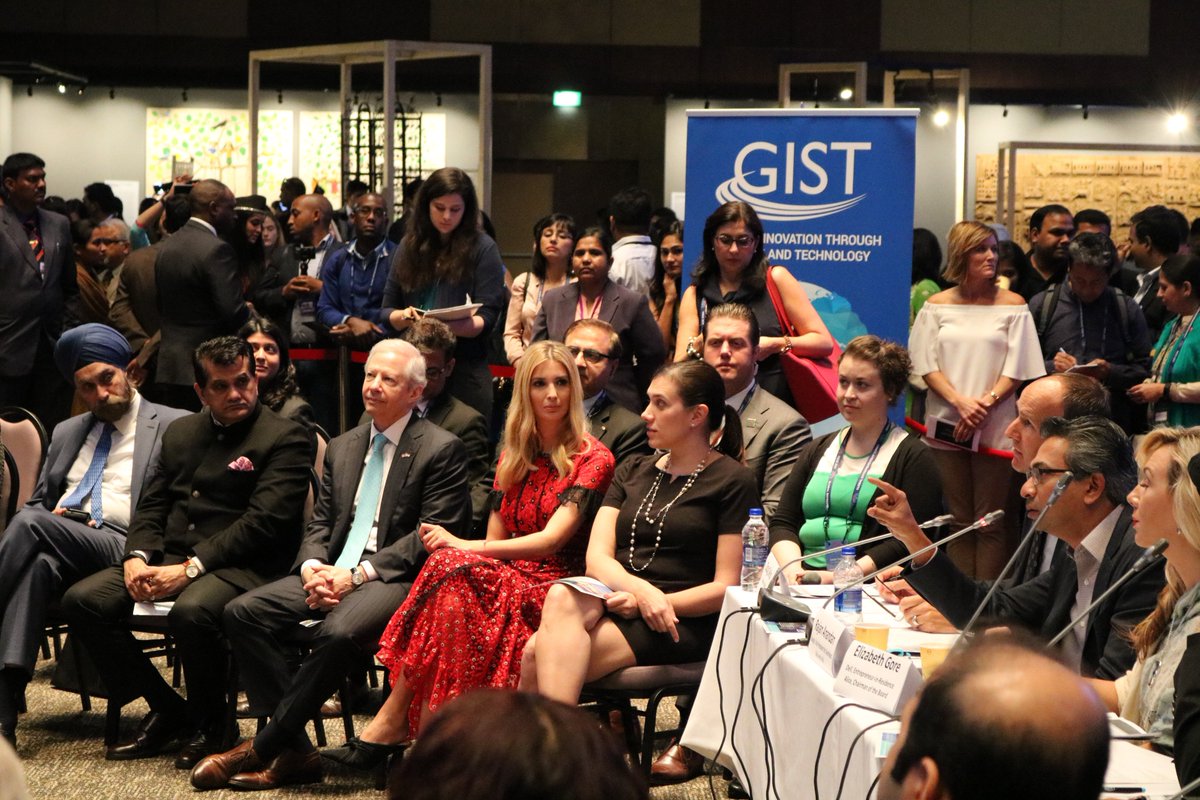 GES2017's tweet photo. Congratulations @JaineshSinha from #India for making it to the finals of the @GISTNetwork Catalyst Pitch Competition at #GES2017! #Entrepreneurship #innovation https://t.co/2InM21fJaI