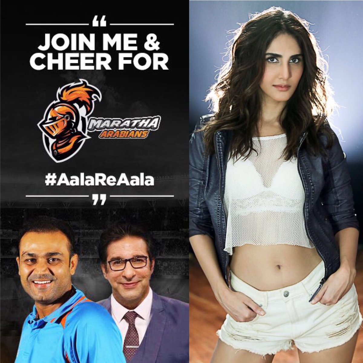 Vaaniofficial's tweet photo. Happy to be supporting @marathaarabians in the upcoming @Ttencricketuae #15thDec. #BeThere #JoinMe #AalaReAala #MarathaArabians @parvezkhan35 @samashs
https://t.co/tEvpQtXajI https://t.co/N1LBVpJhYH