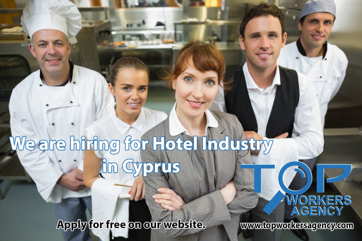 topworkerscy's tweet photo. We are hiring for Hotel Industry - apply for free here: https://t.co/gXZJU1Gx4Y #workincyprus #cypruswork #jobincyprus #hotelwork #cyprus https://t.co/lGWCjhPwxN