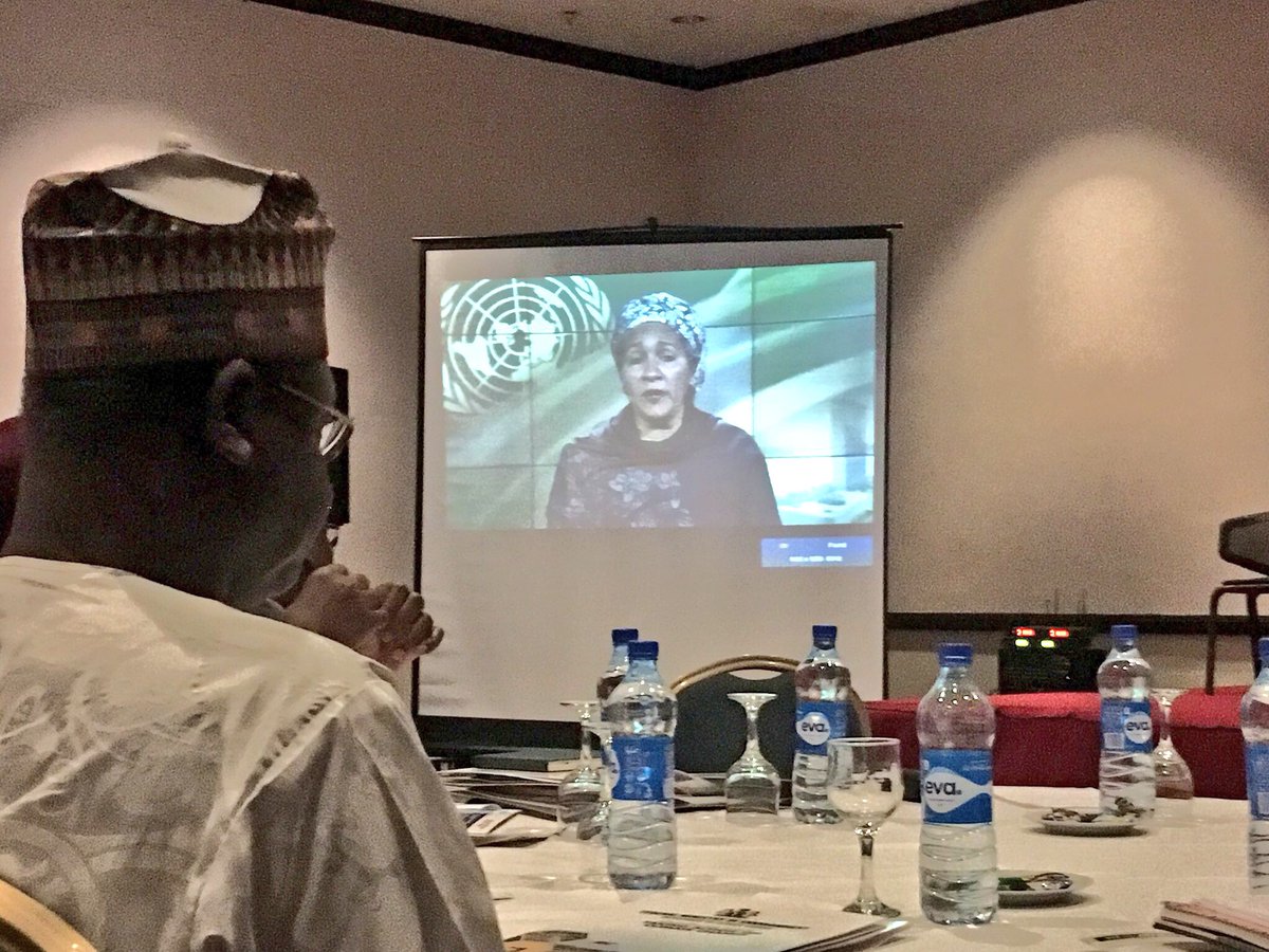estherclimate's tweet photo. Yesterday, UNDSG @AminaJMohammed spoke via video as stakeholders gathered to discuss clean cooking in Nigeria, a cause she championed passionately. | clean cooking means more time, better health and safety for women she said #CleancookingNG https://t.co/Gi3QqtfsSM