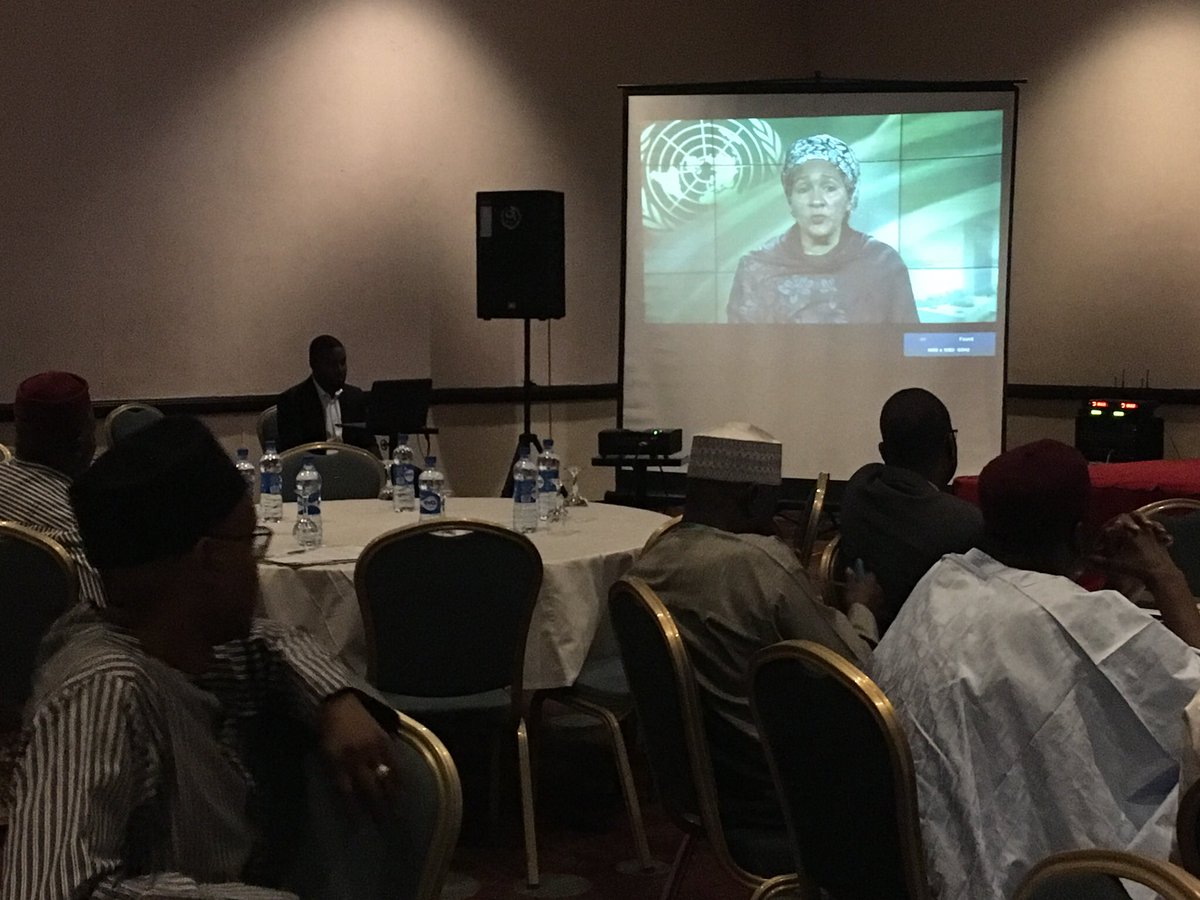 estherclimate's tweet photo. Yesterday, UNDSG @AminaJMohammed spoke via video as stakeholders gathered to discuss clean cooking in Nigeria, a cause she championed passionately. | clean cooking means more time, better health and safety for women she said #CleancookingNG https://t.co/Gi3QqtfsSM
