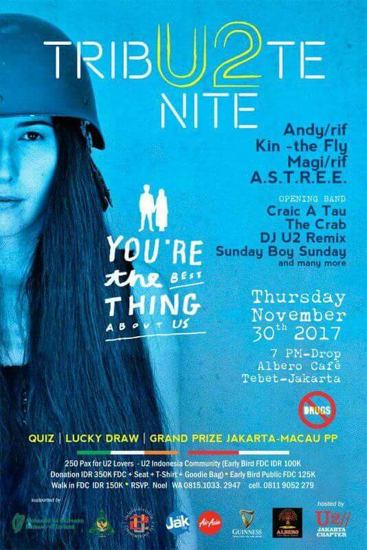 KinAuliaTheFly's tweet image. Besok malam nih jamaah U2! Hadirilah 😎 #u2 #tribute #u2nite #u2cover