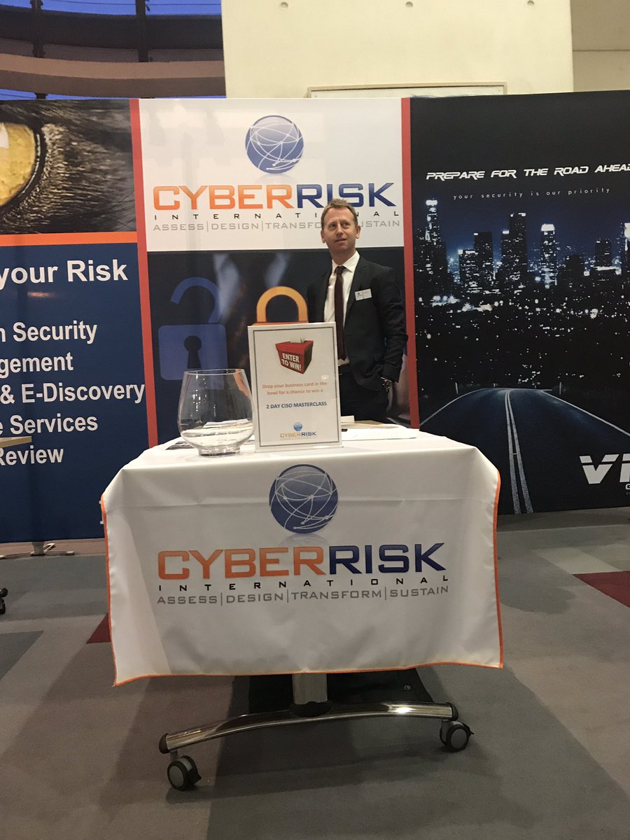 Cyber risk international at Cyber expo Ireland <a href="/RenaissanceIre/">Renaissance Cybersecurity Distributor</a> @paulcdwyer