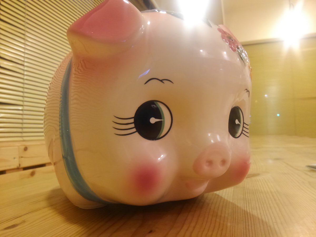 よーし、貯金しよ貯金☆