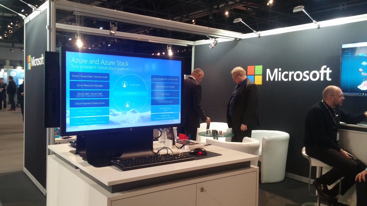 HelloBPL's tweet photo. Industry experts tell us customers are moving from public to hybrid with #AzureStack a cloud-like experience on-prem. #microsoft #HPEDiscover https://t.co/2327QD5Wlb