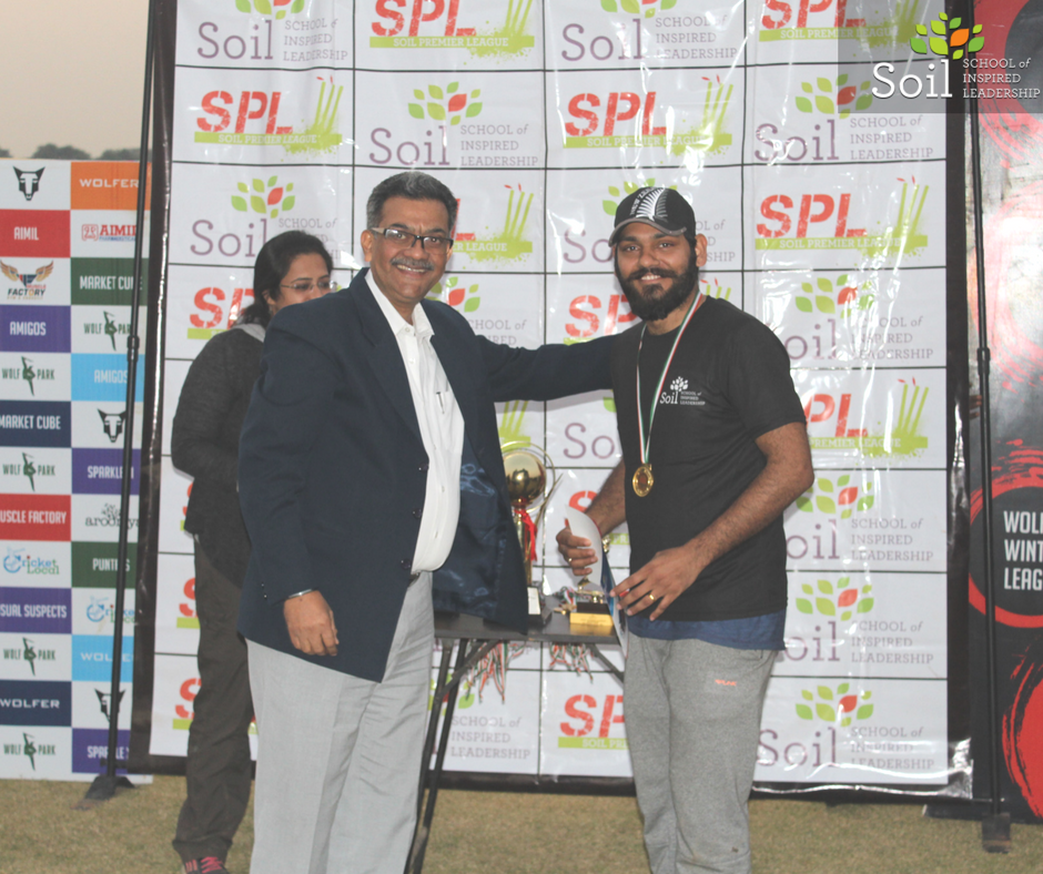 SOILIndia's tweet photo. We recently conducted our own cricket tournament: SOIL Premier League. All the teams played with true passion and showed their true love for the game.We thank all the students, alumni and the SOIL Staff for making this event a grand success.
#Cricket
#SPL2017 https://t.co/C4hvpNudFE