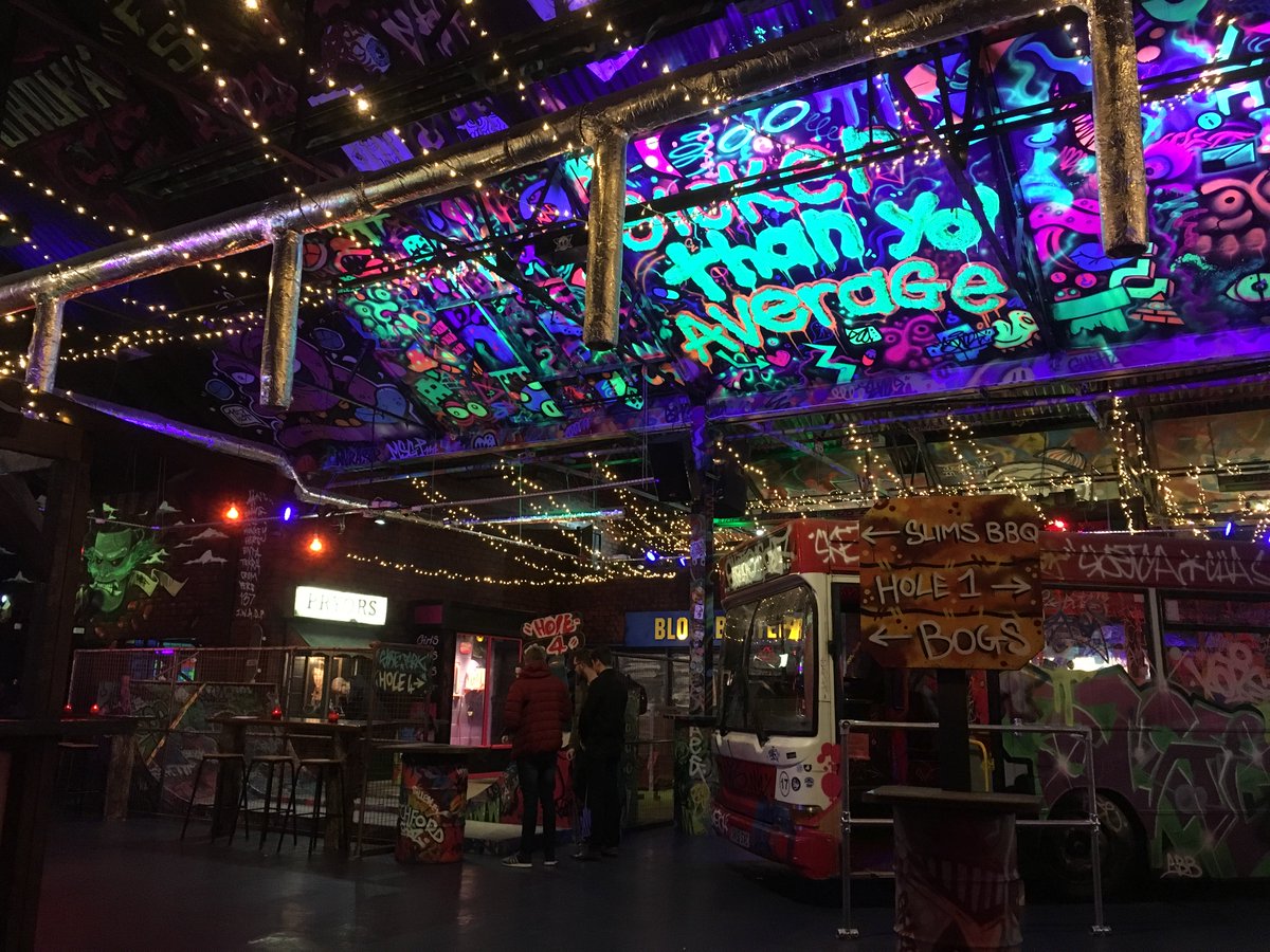 Chetwoods's tweet photo. Last night the Chetwoods Birmingham staff tried out @Ghettogolf_ Birmingham and it was awesome! https://t.co/NbwCxNgih5