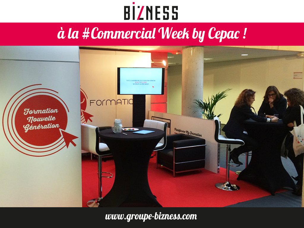 Bizness_Actual's tweet photo. Bizness est présent à la #CommercialWeek organisée par la @CE_CEPAC ! Plus de 2000 collaborateurs sont attendus toute la semaine pour s’immerger dans les ambitions 2018 de la CEPAC !
Présentation de la Formation Nouvelle Génération et My Plateforme #TransformationDigitale https://t.co/DFplKgKr2G