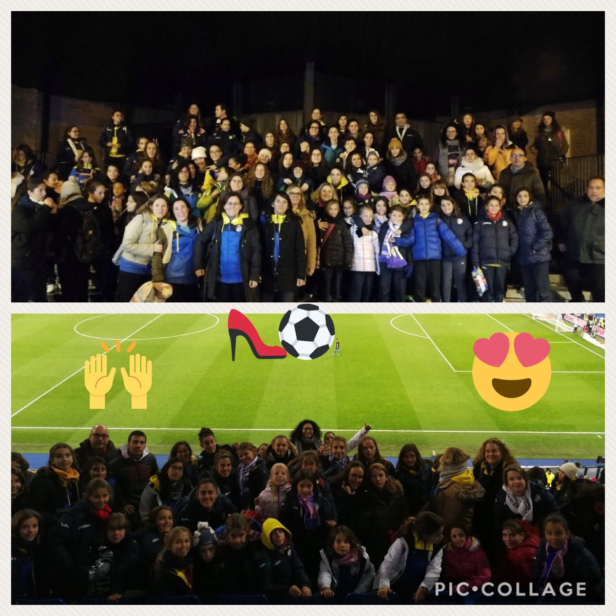 soniasoriac's tweet photo. Feliz de ayudar a que las jugadoras del @cfflasrozas cumplan sueños! GRACIAS al Real Madrid por su invitación y generosidad 🙌🏻⚽️. Esto no ha acabado,ya estamos preparando el siguiente😉#openyourmid #abriendocaminocumpliendosueños #familiafutbolera #somoscfflasrozas 💪🏻👠⚽️ https://t.co/4KPGfMRmI2