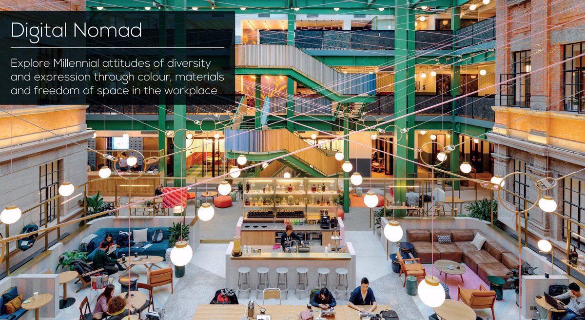 Connectiontweet's tweet photo. Our @RIBA_CPD design seminar '#Design, Talent Retention &amp; #Wellbeing in the #Workplace' created by Connection in #collaboration with trends forecasters @scarletopus has now been updated with fresh 2017 &amp; 2018 #trends. See our CPD teaser here: https://t.co/XftjUsDXCe https://t.co/LeGG9IAuoM