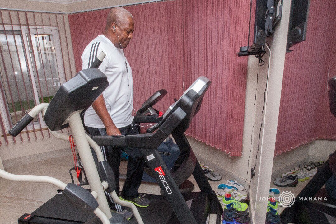 29/11. Woke up to lots of messages of good will &amp; wishes of good health on my birthday. Thanks to you all, my brothers &amp; sisters, fellow Ghanaians. Spent the morning in the gym, working out to keep healthy. Remember to exercise to keep healthy. Ghana needs you alive.