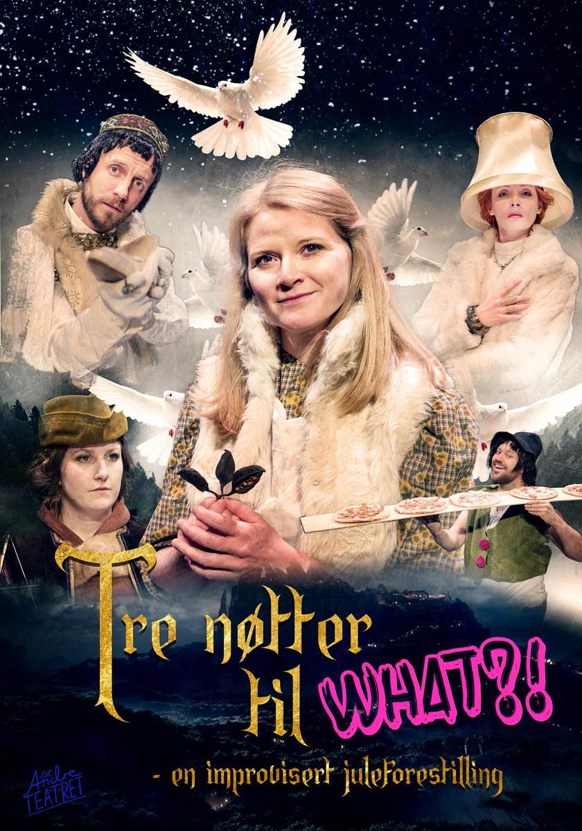 marithingelstad's tweet photo. Kom i julestemning med "Tre nøtter til WHAT?!" på @detandreteatret! Hver fredag og lørdag fram til jul! https://t.co/DcCiPWuEle