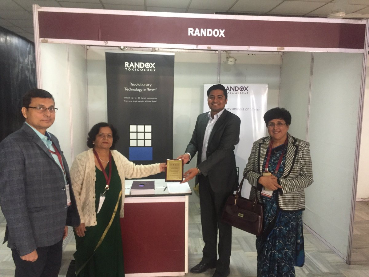 Randox_Tox's tweet photo. Join us at @aiims_newdelhi for the last day of the National Conference on Addiction Psychiarty in #NewDelhi, #India. Our Regional Manager @NikithNinan will be disucssing our #BioChipArrayTechnology that offers simultaneous detection of multiple #drugs from a single specimen. https://t.co/oDNIz8DkSd