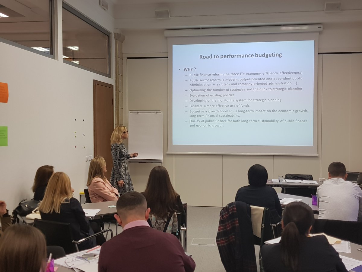 CEF_Ljubljana's tweet photo. Opening session by Irena Roštan, MoF Slovenia: to make performance budgeting work, we need to change the way of governing #PPB #lineministries https://t.co/bdeYXJRt1y