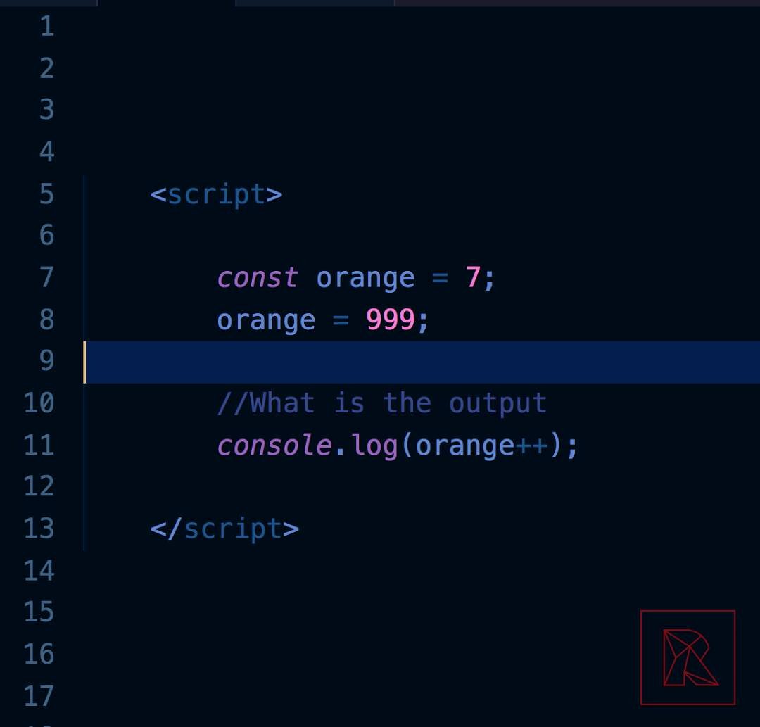 Cathhrynne's tweet photo. Hey guys.. so you see that js code down there? 👇 somethings not right! Look closely 👀👀.. Now if can fix that code and  you're looking to be a part of our paid internship program, fill this form 👉 https://t.co/2pYOspiyzD https://t.co/JyeVDdsqOH