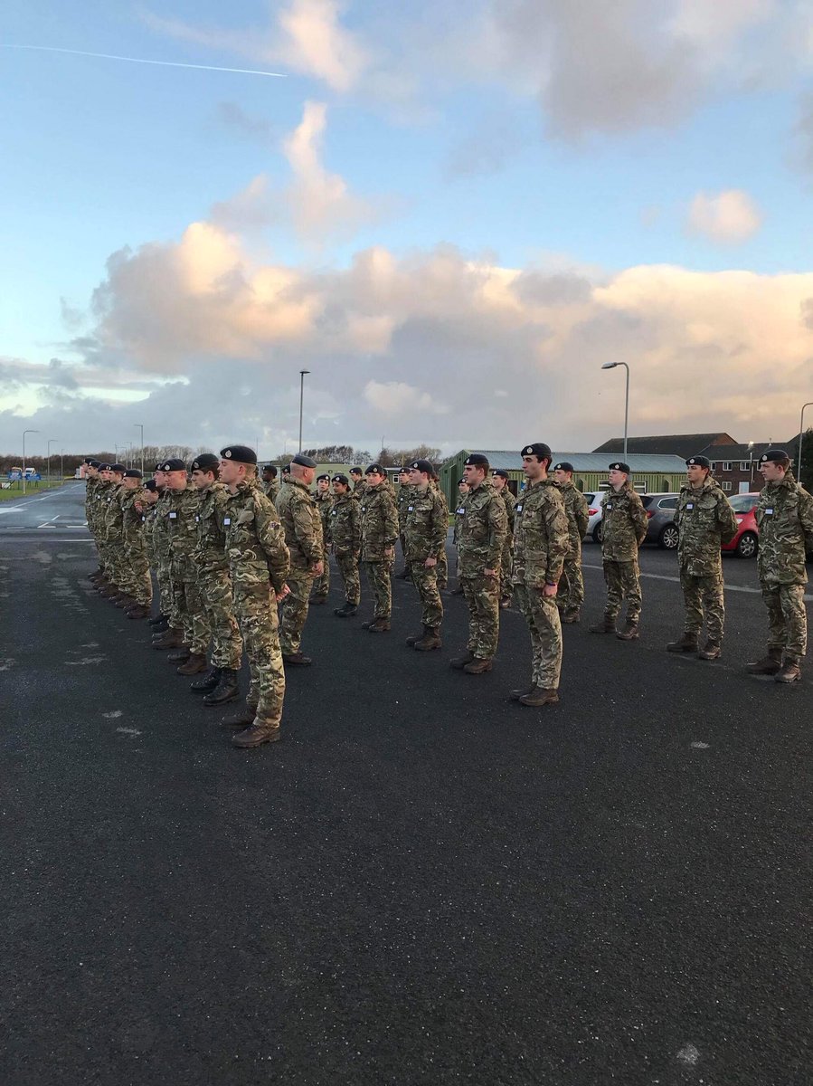 LiverpoolUAS's tweet photo. Over the weekend, first year Officer Cadets were given  fundamental militarisation training, including weapon handling and foot drill. All in preparation for the 2018 Strike Ex season.

#rafregiment #luas #noordinarystudent #raf #rafrecruitment #airforce https://t.co/DQzNOckrBY