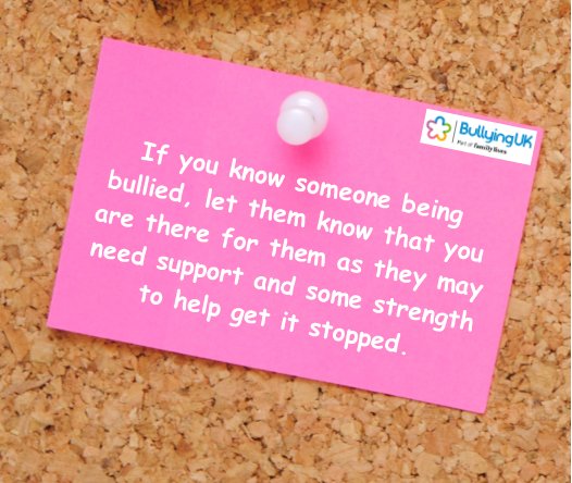 bullyinguk's tweet photo. Helping someone who is experiencing bullying can give them the strength they need to get it stopped https://t.co/RMZZd13bXM https://t.co/HuNNWyftAc