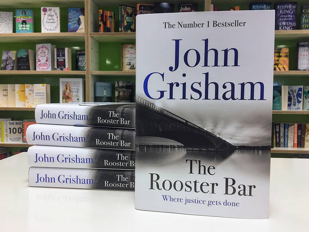 TOI_Books's tweet photo. John Grisham's latest book #RoosterBar is an an insightful legal thriller highlighting the flawed world of for-profit legal education. Read the #TOIMicroReview https://t.co/EMGQFhsdv4 @JohnGrisham @HachetteIndia @HodderBooks https://t.co/Uc2xsnSine
