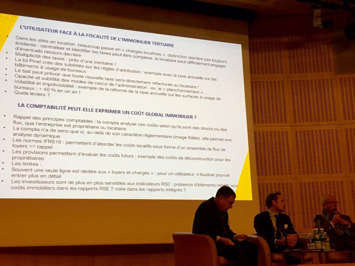 ColsonLafon's tweet photo. Conférence : L'impact de la fiscalité n'est pas assez pris en compte dans l'optimisation des coûts ! #rics #arseg #FMeur https://t.co/iXsYKMWPlm