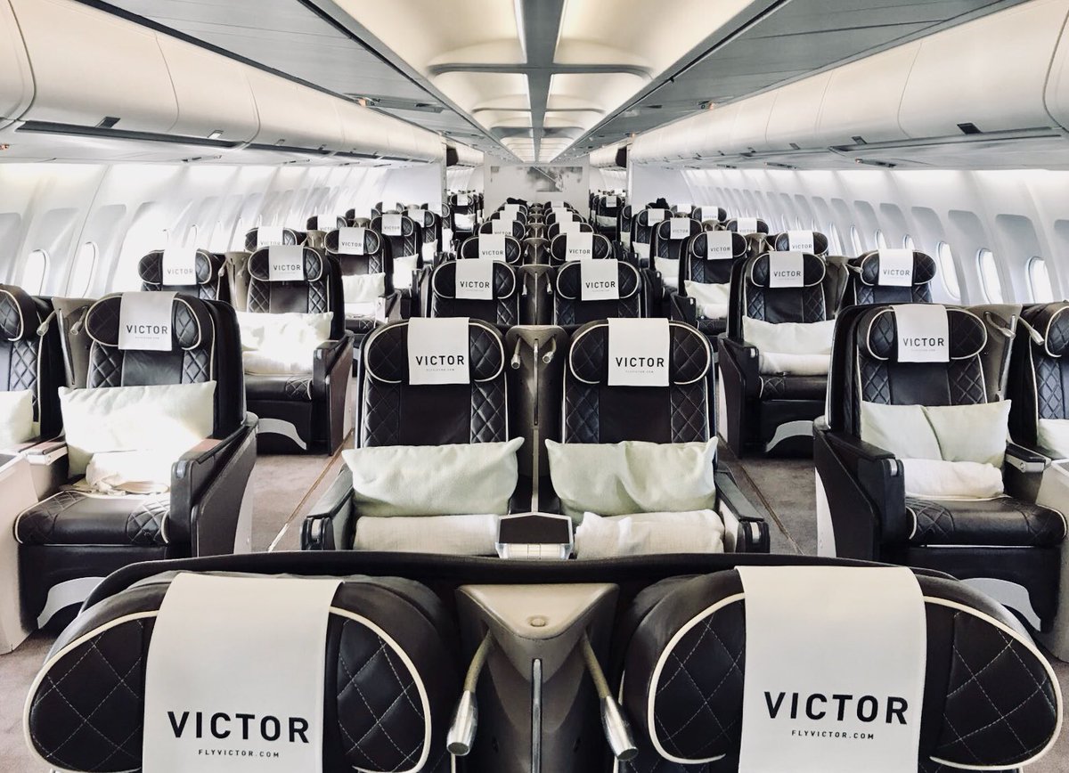 flyvictor's tweet photo. The Victor #SlushFlight is on its way. Nonstop charter from California. Welcome to the North ✈️ #Slush2017 #Helsinki @SlushHQ https://t.co/hRdtJUYSl3