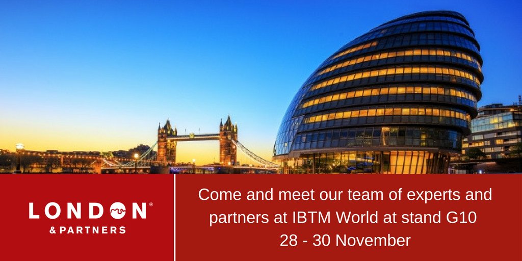 London_CVB's tweet photo. Day two at #IBTMWorld! We're inviting you to our stand to learn more about London, one of the most visited cities in the world. #LoveTheEvent https://t.co/hK6s1l2v6S