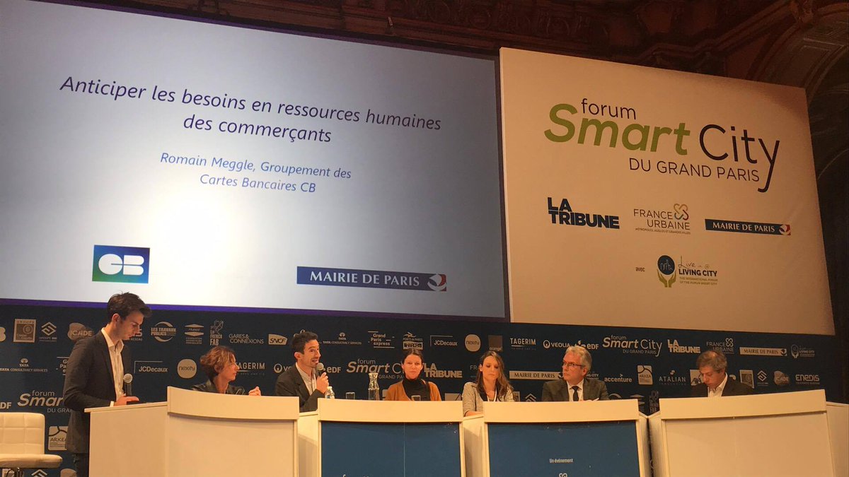 DataCitybyNUMA's tweet photo. Comment mieux anticiper les besoins en ressources humaines des commerçants ? C'est le défi porté par @rmeggle de @CartesCB en partenariat avec la Ville de @Paris ! #LABbyCB #commerce #smartemploi #innovation #data #SmartCity #ForumSmartCity https://t.co/K4N8L4VtGJ