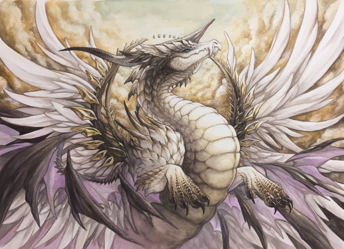 絶賛 水彩絵ドラゴン 最新情報 絶賛 水彩絵ドラゴン 最新情報