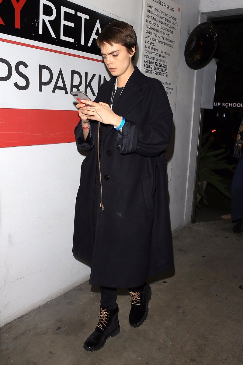 Cara Delevingne leaving the Noel Gallagher concert in Los Angeles. (November 13, 2017) #3
