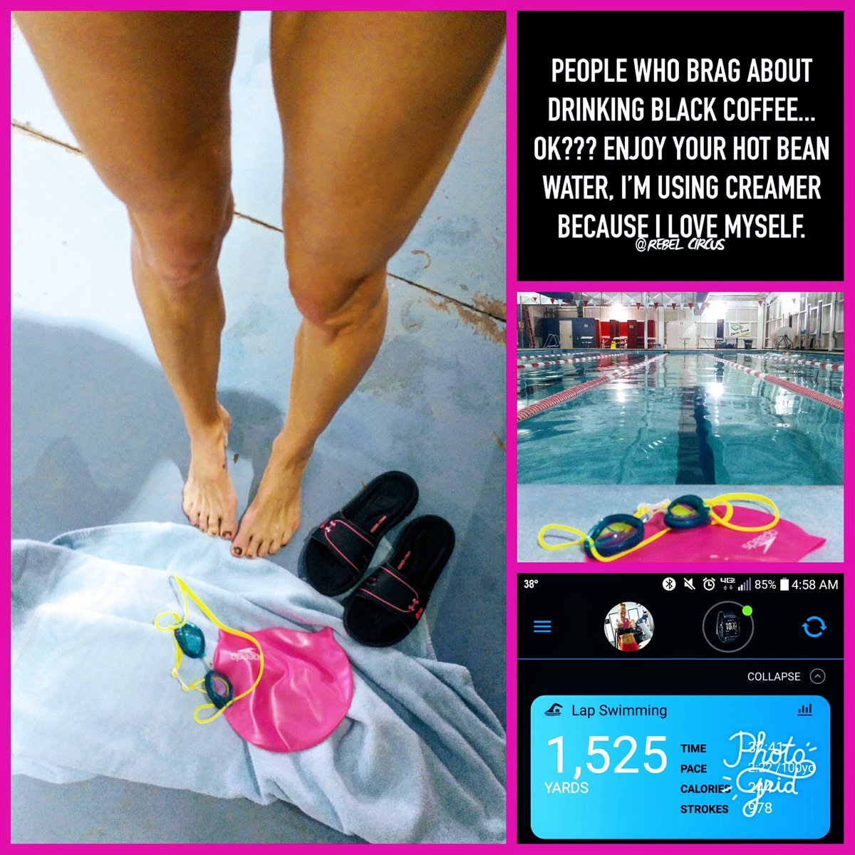 tarheelangelrun's tweet photo. Quiet morning π΄
Half the time....half the distance ππ ππͺ
Happy Hump Day friends!! βοΈβοΈ
#wednesdaySTRONG #enjoythegift #thelittlethings #cbcfighter #breakingbrad #angelfish https://t.co/wE58BOAX7Z