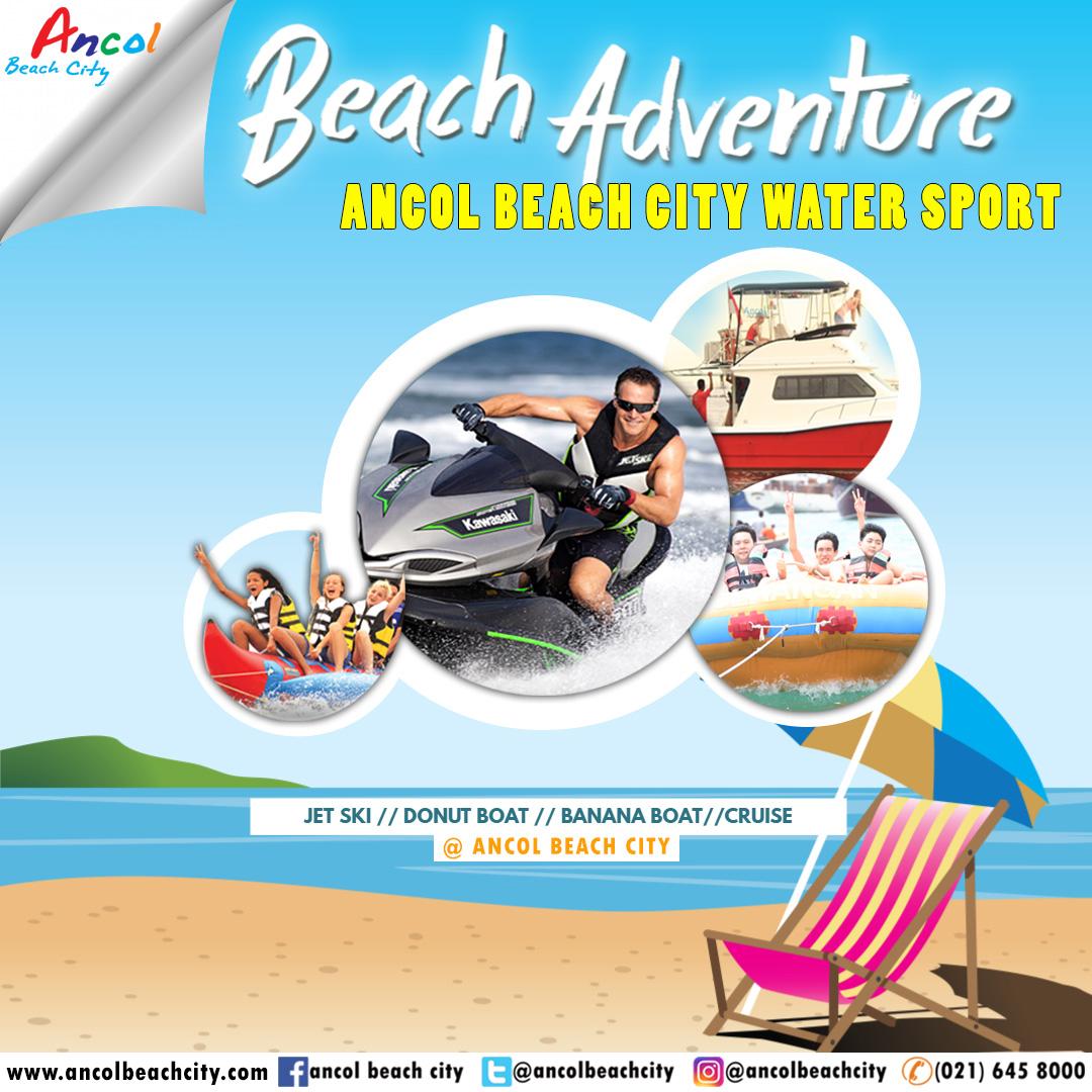 beachcityjkt's tweet photo. Liburan seru di Ancol Beach City!! Dengan wahana water sport yang bakal memacu adrenalin kalian..
#ancolbeachcity #ancolmall #ancol #tamanimpianjayaancol #beachadventure #watersport #holiday #jakarta https://t.co/WcAWI0Ao5l